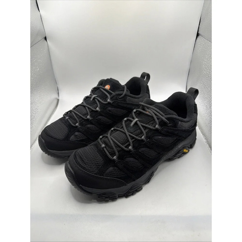 MERRELL MEN'S‎ MOAB 3 HIKING SHOE BLACK NIGHT. J035875. SIZE MEN 9.5  New